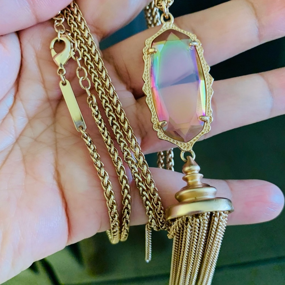 Kendra Scott peach Iridescent Set π - Picture 5 of 7